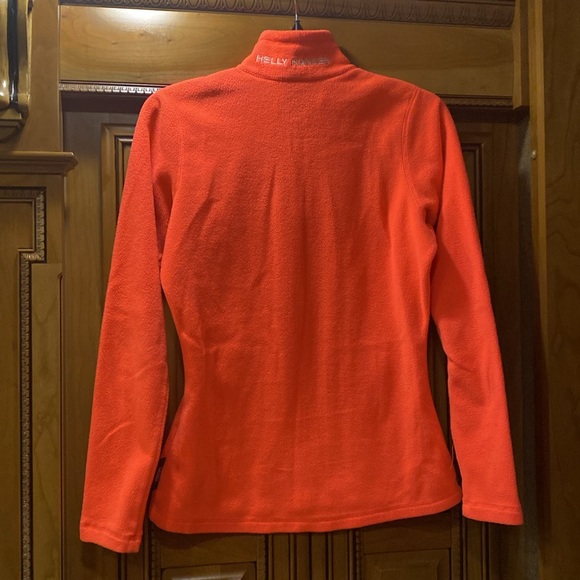 Helly Hansen Daybreak Red/Orange Fleece Jacket Size Small - Picture 5 of 9